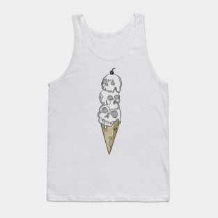 Skull Ice Cream Tank Top